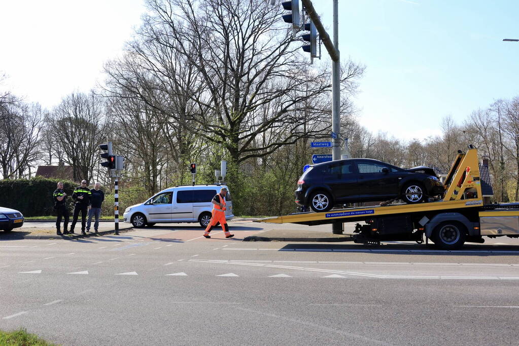 Flinke schade bij kop-staart botsing