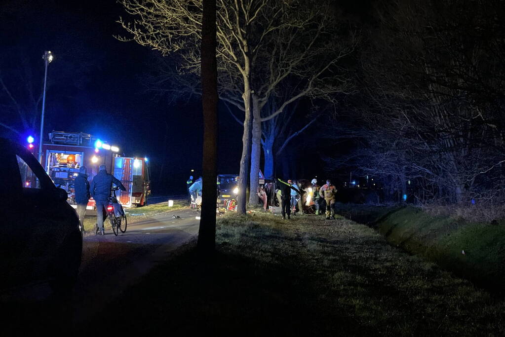 Persoon overleden na ernstig ongeval