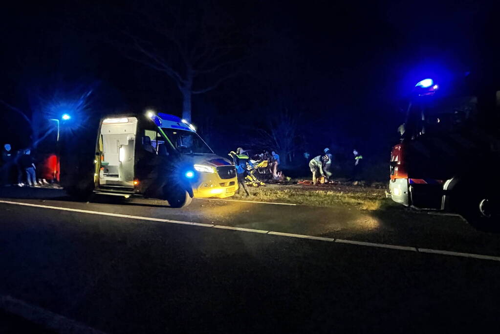 Persoon overleden na ernstig ongeval
