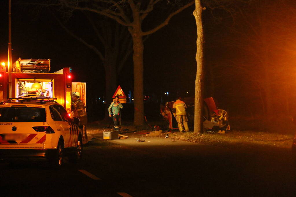 Persoon overleden na ernstig ongeval