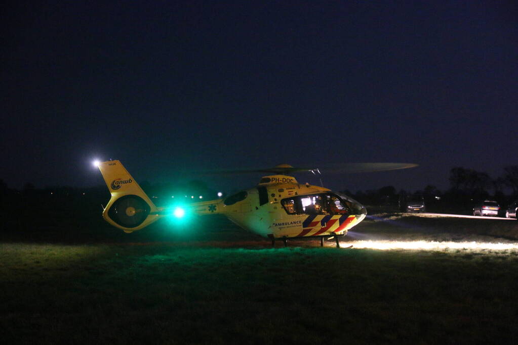 Persoon overleden na ernstig ongeval