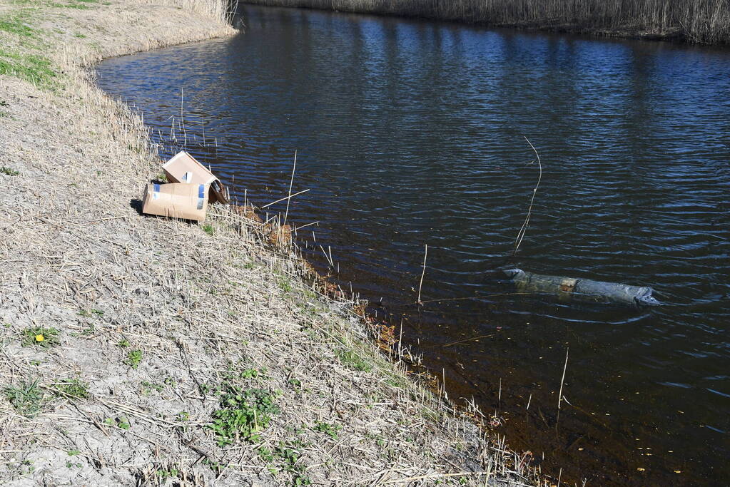 Grote hoeveelheid afval gedumpt