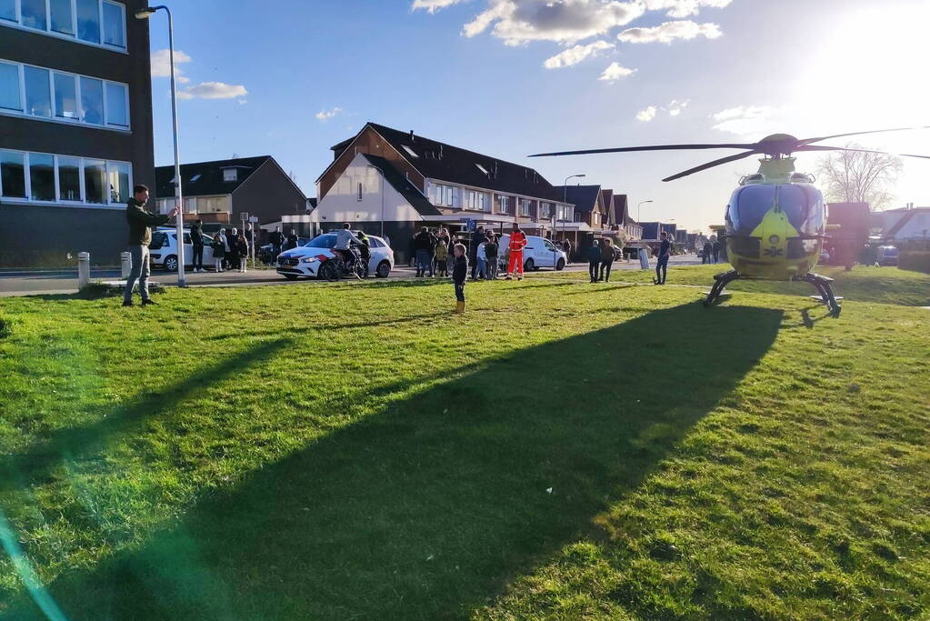 Bestuurster rijdt door na ernstige aanrijding