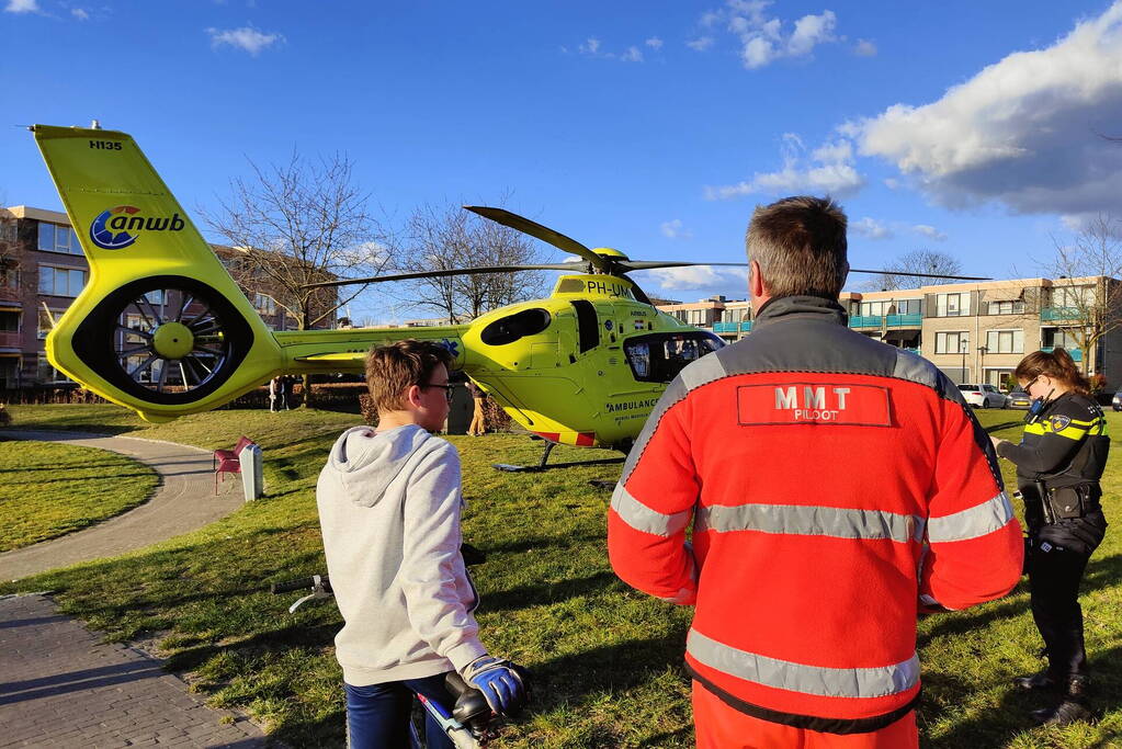 Bestuurster rijdt door na ernstige aanrijding