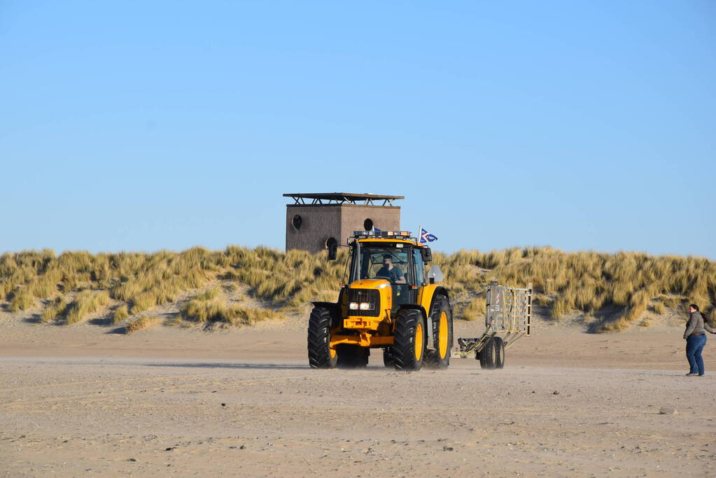 Grote zoekactie na aantreffen achtergelaten kite