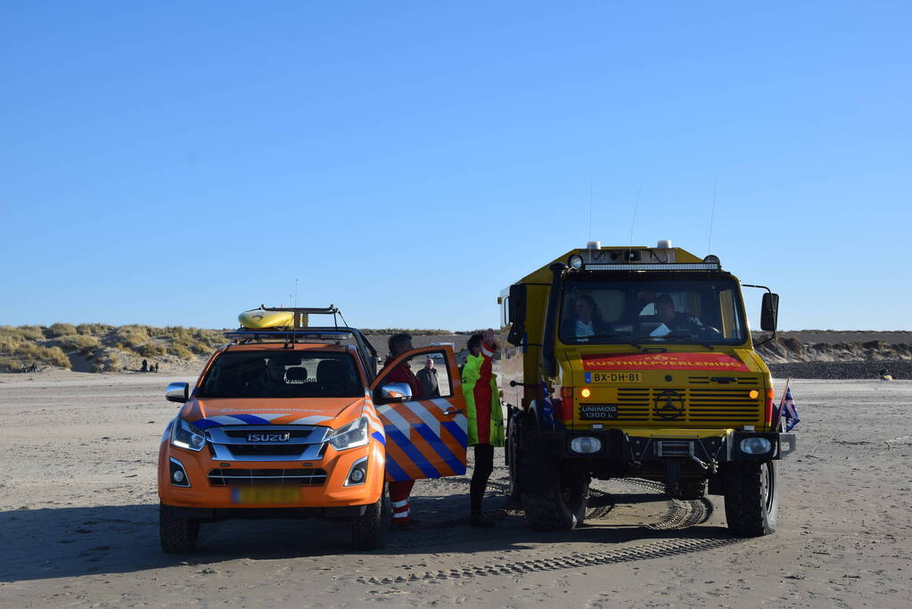 Grote zoekactie na aantreffen achtergelaten kite