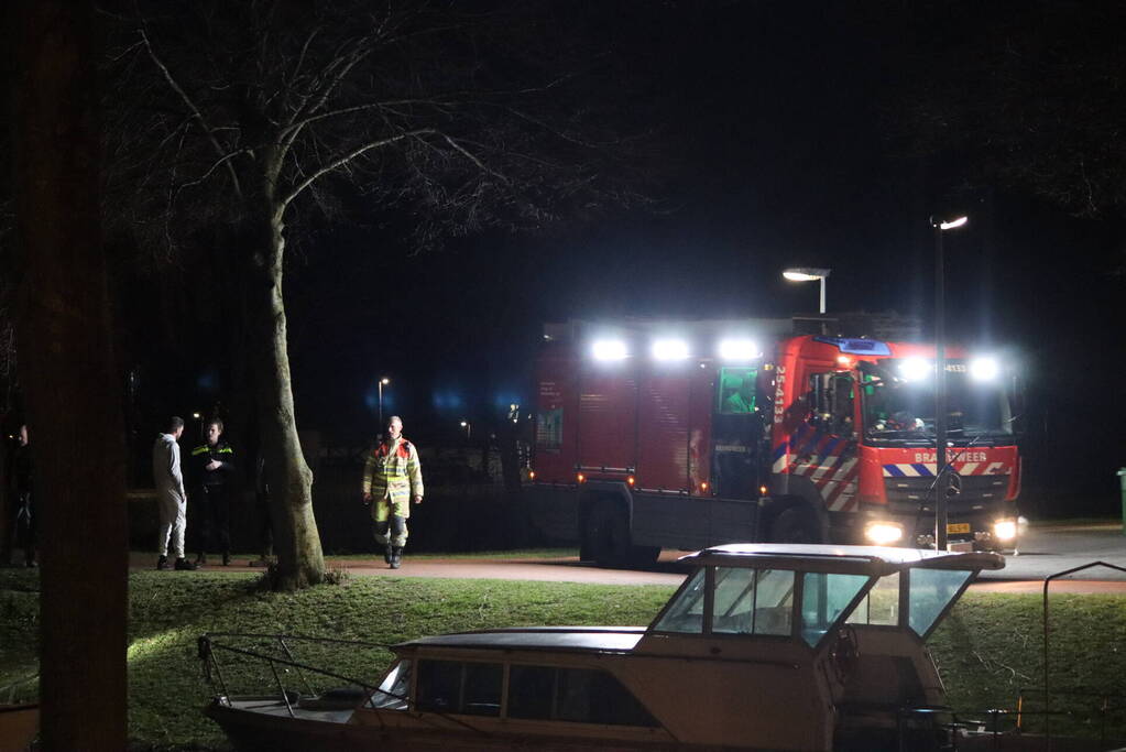 Brand aan boord van plezierboot snel onder controle