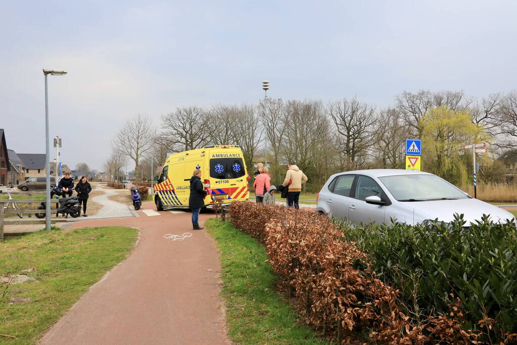 Gewonden bij ongeval met scooter