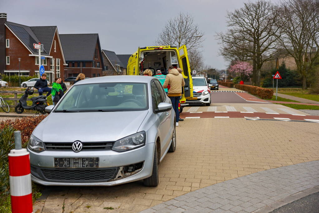 Gewonden bij ongeval met scooter