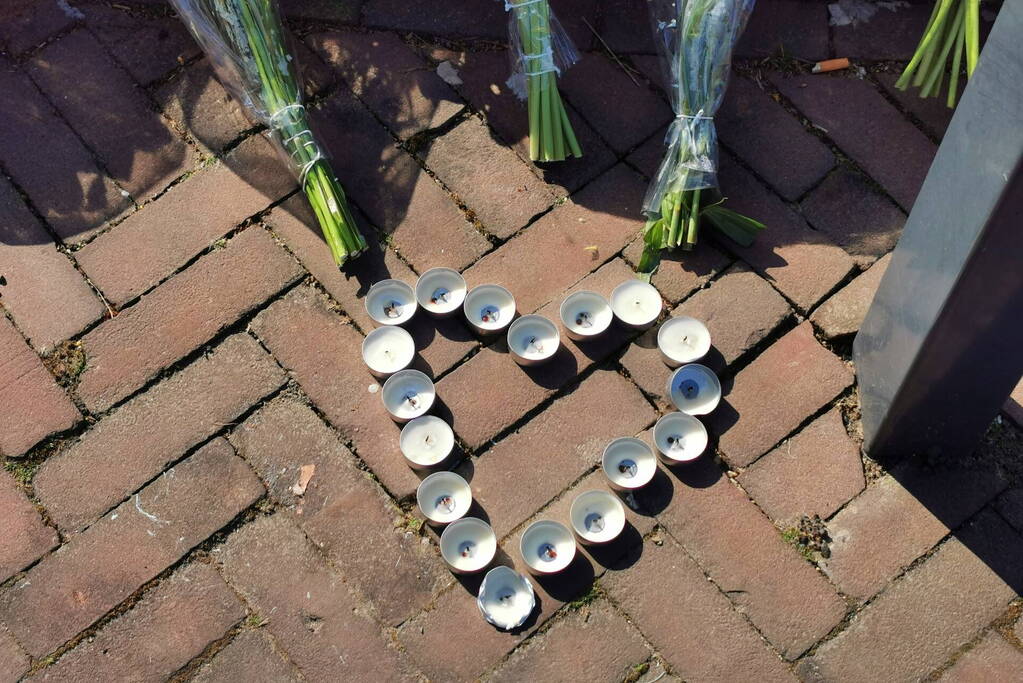 Bloemen voor man die 'opzettelijk overreden werd' en stierf