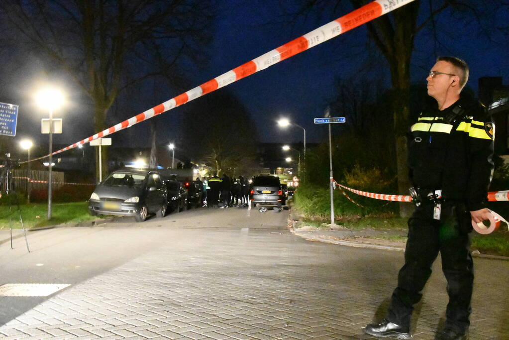 Grote politie-inzet na conflict in woning