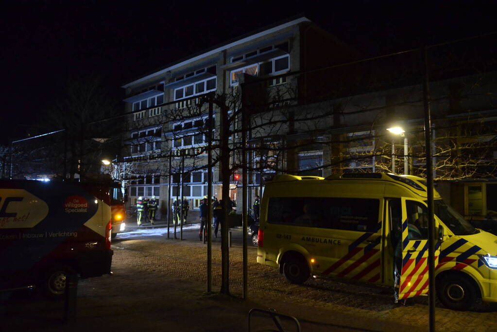 Daklozenopvang ontruimd vanwege brand