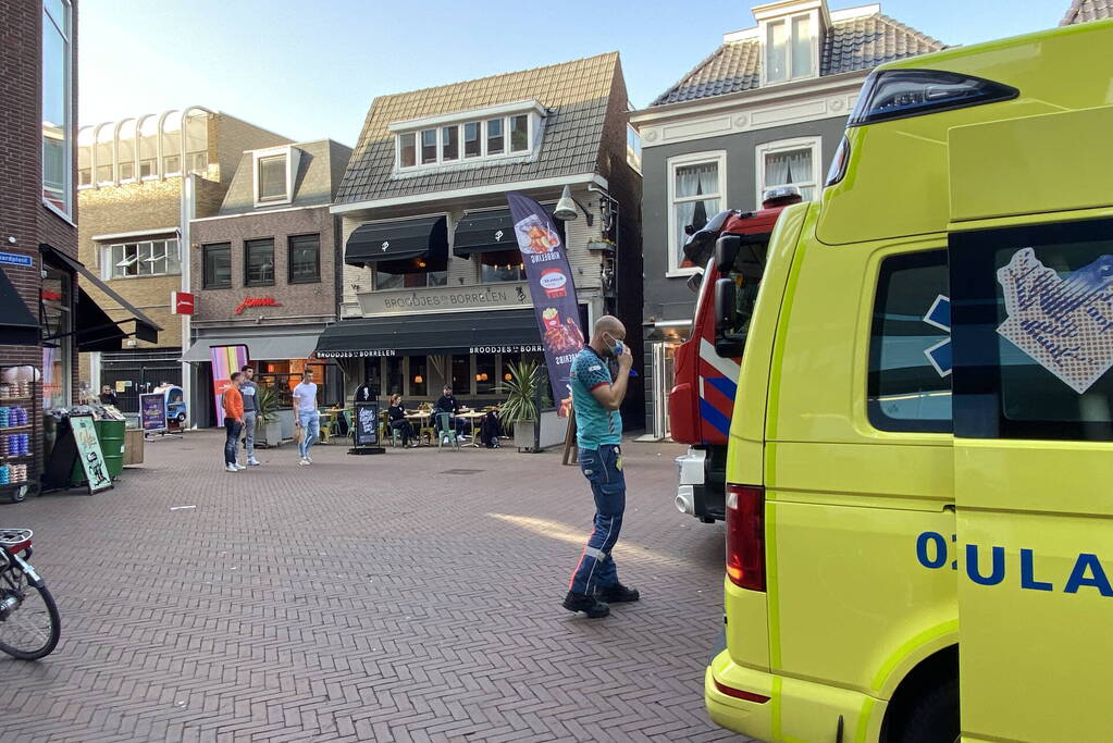 Mogelijk brand in horecazaak