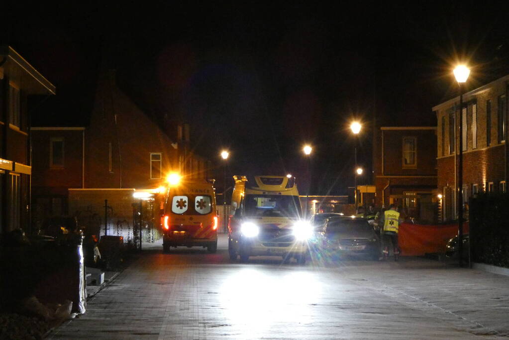 Traumahelikopter landt voor incident