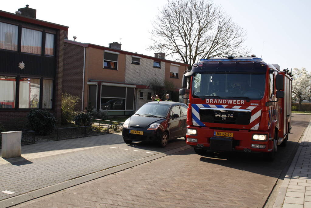 Onkruidbrander zet heg in brand