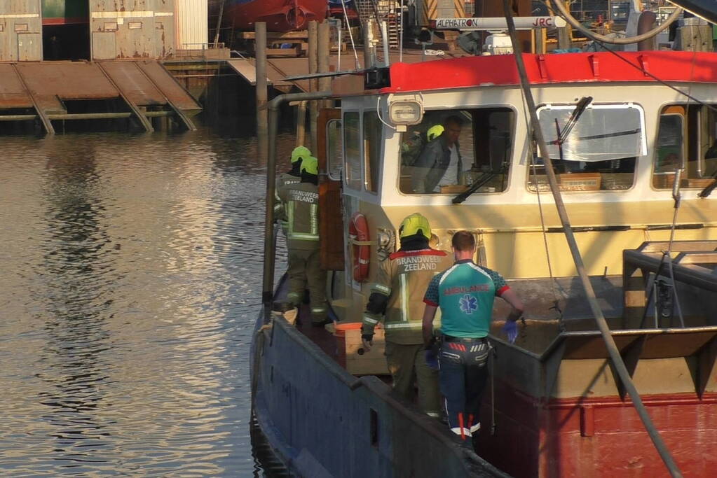 Brandweer ingezet voor brand in kotter