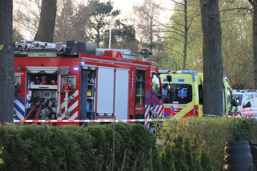 Persoon zwaargewond na ontploffing op volkstuinen