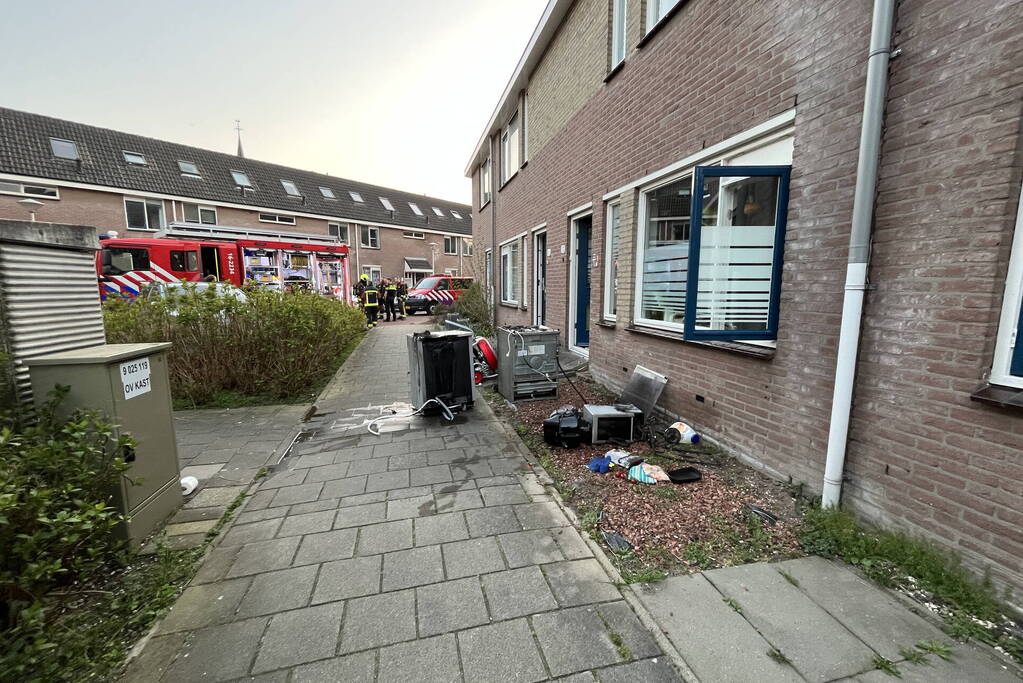 Flinke schade na brand in woning