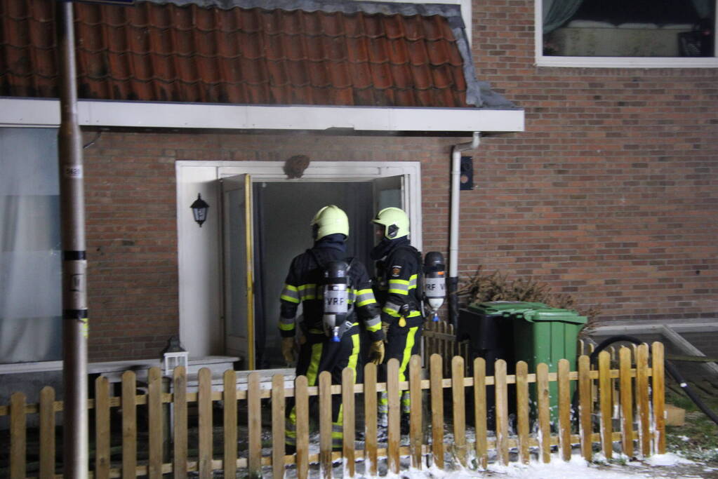 Flinke brand in woning