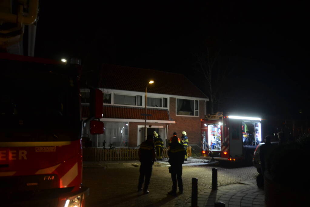 Flinke brand in woning