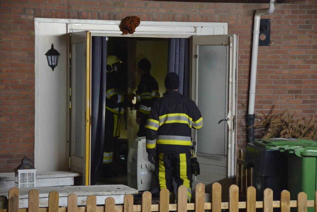 Flinke brand in woning