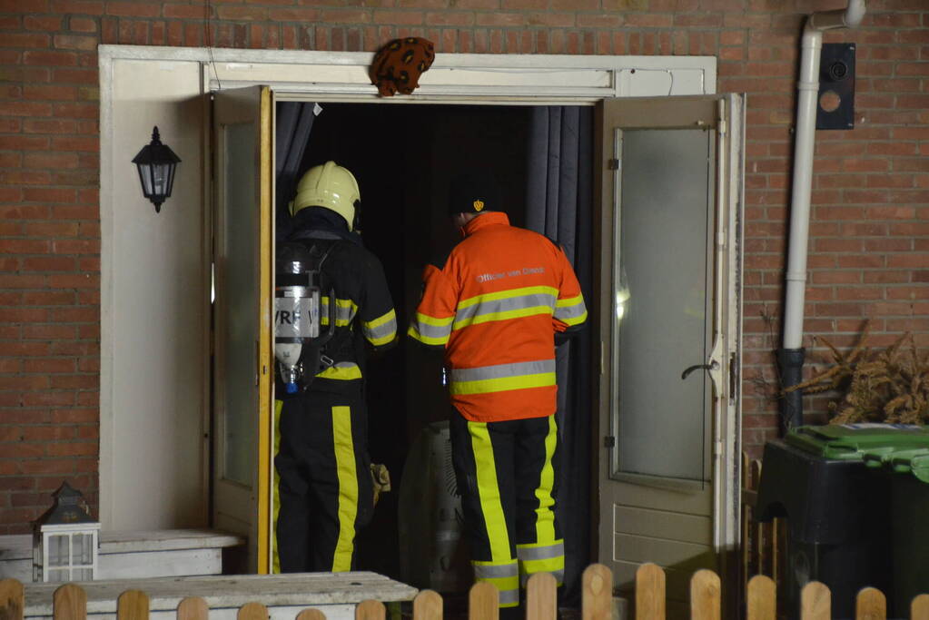 Flinke brand in woning