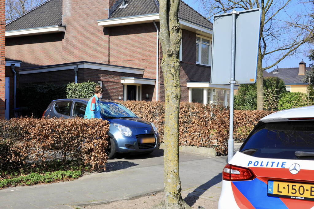 Fietsster gewond bij botsing met auto