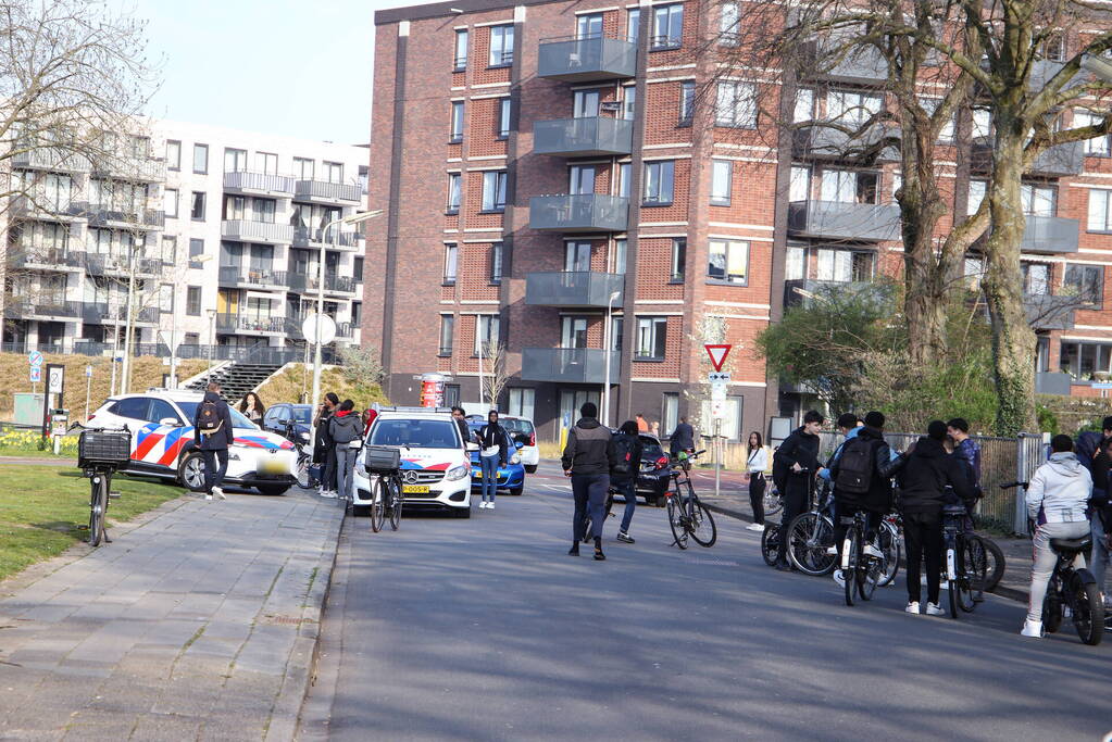 Enorme vechtpartij op middelbare school Het Element