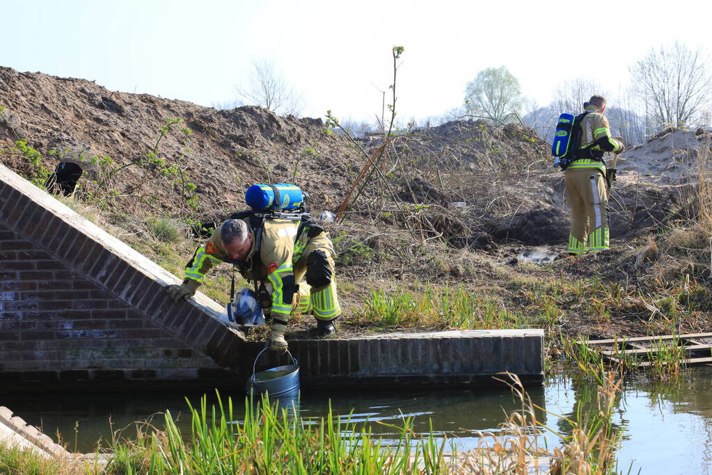 Opnieuw brandgesticht op bouwterrein de Laakse Velden