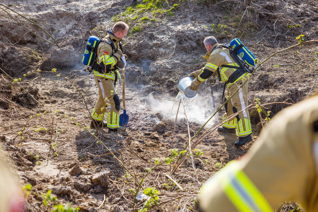 Opnieuw brandgesticht op bouwterrein de Laakse Velden
