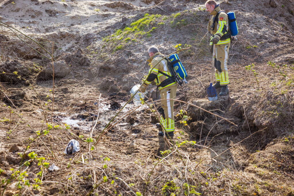 Opnieuw brandgesticht op bouwterrein de Laakse Velden