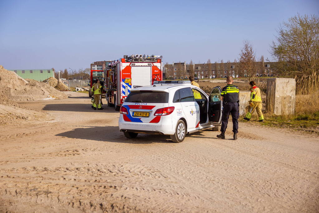 Opnieuw brandgesticht op bouwterrein de Laakse Velden