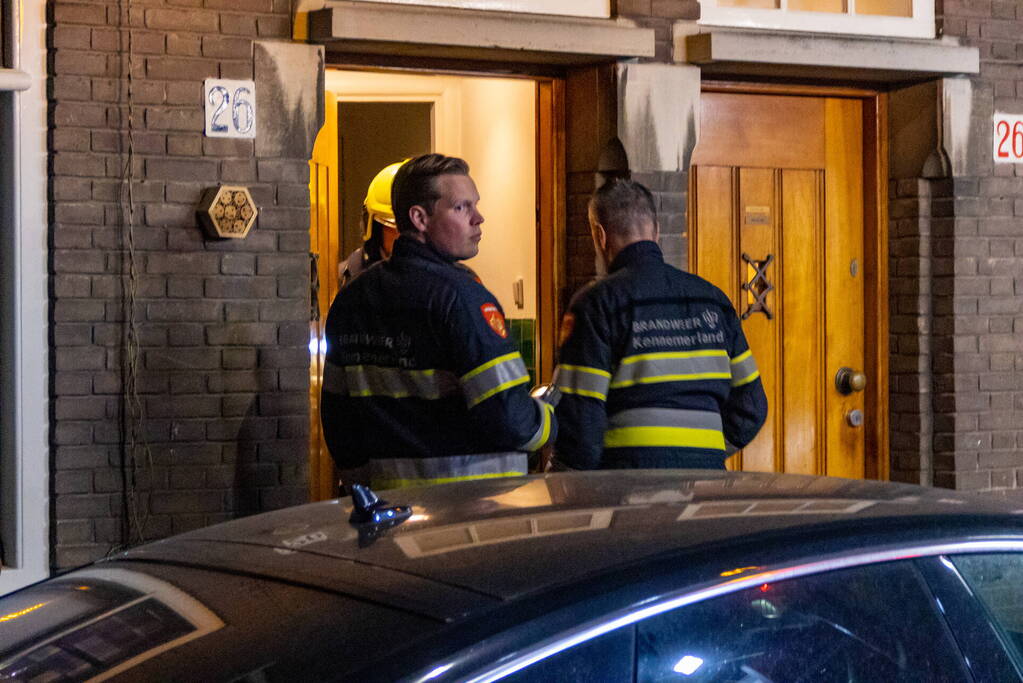 Brand in achtertuin door wensballon