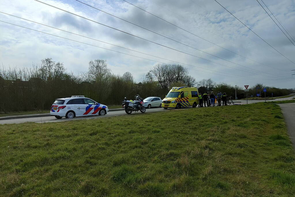 Meerdere fietsers betrokken bij verkeersongeval