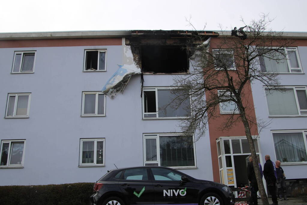 Ravage is enorm na verwoestende brand