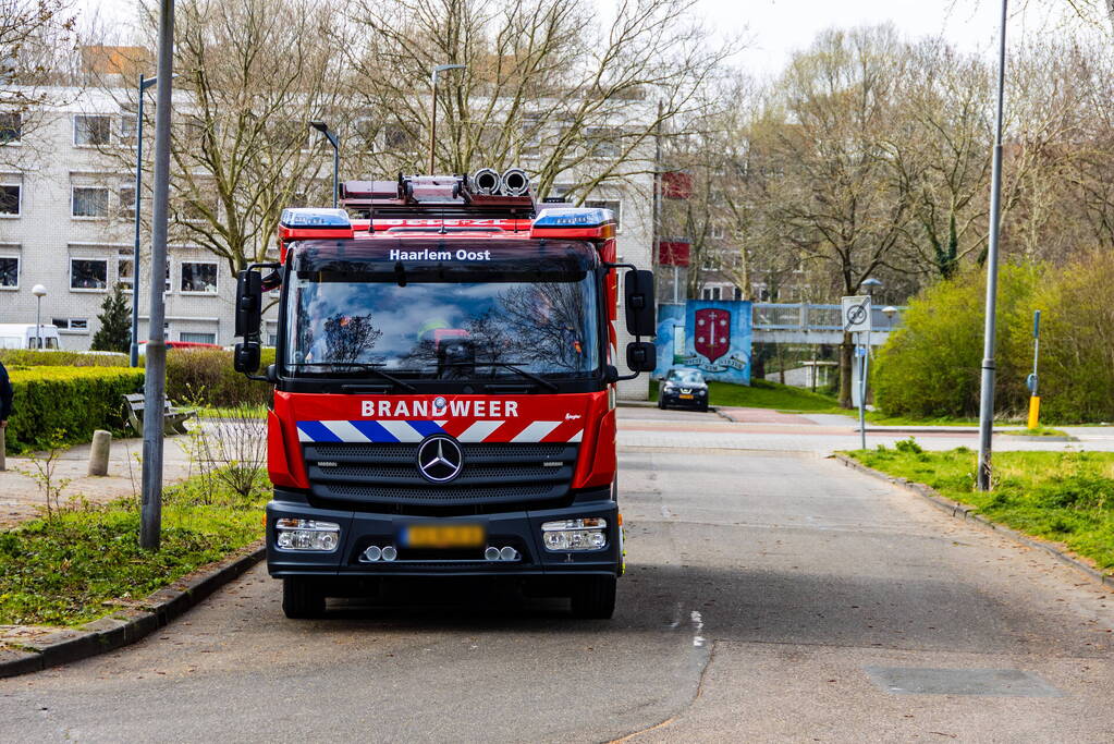 Man komt vast te zitten in hoogwerker