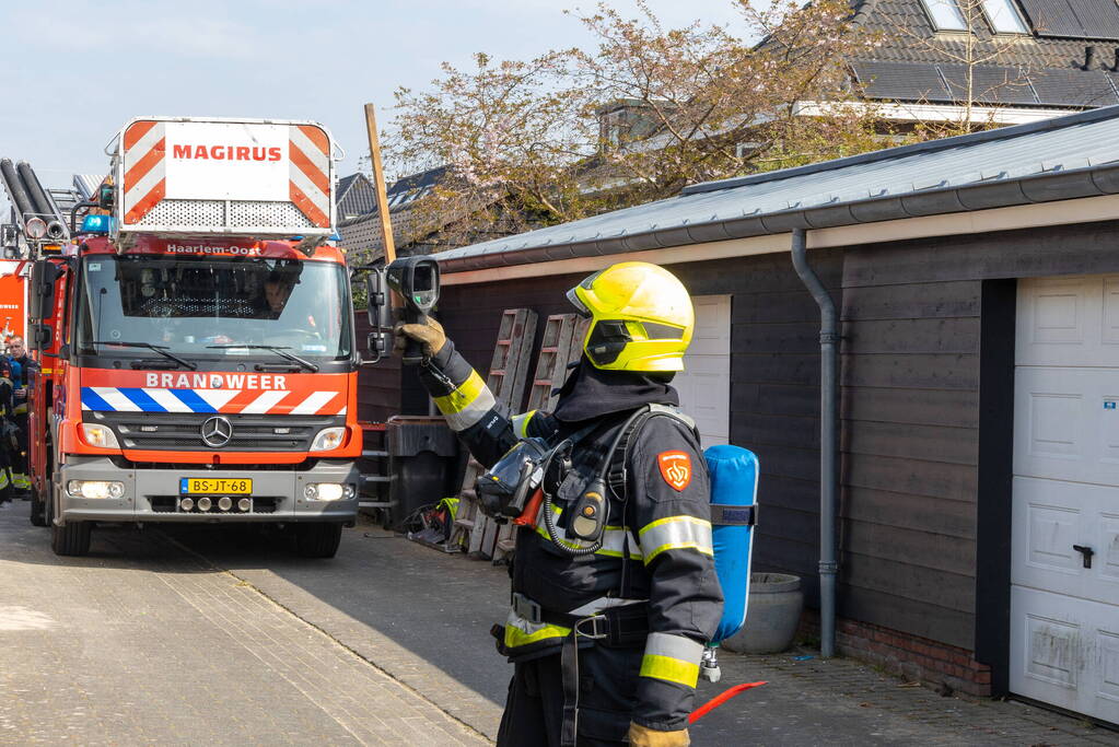 Brand in woning