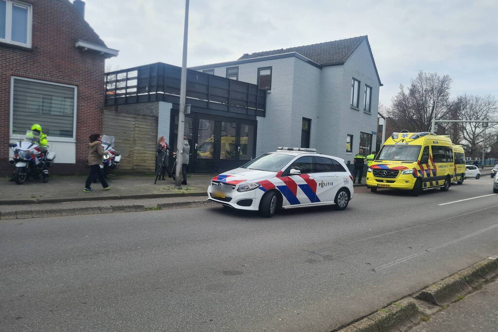 Traumahelikopter landt voor incident