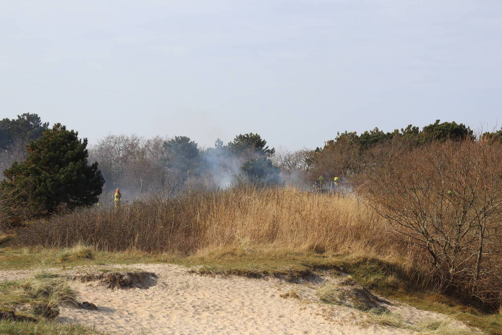 Duinen vanwege brand verwoest