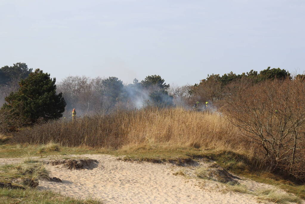Duinen vanwege brand verwoest
