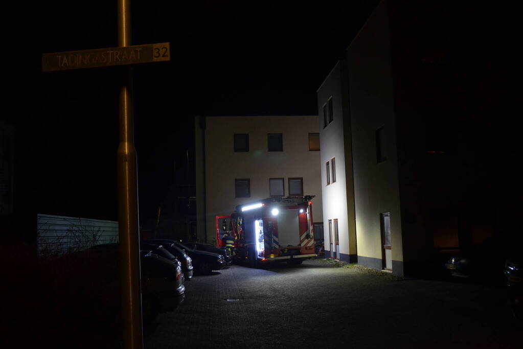 Brandweer ventileert studentencomplex na mogelijke brand