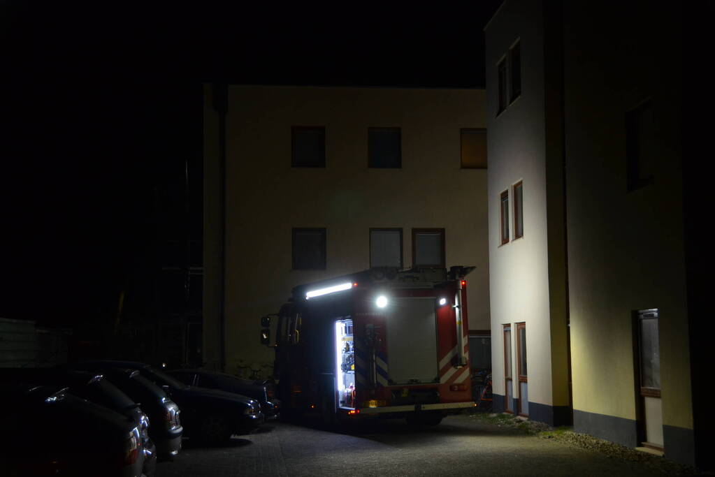 Brandweer ventileert studentencomplex na mogelijke brand