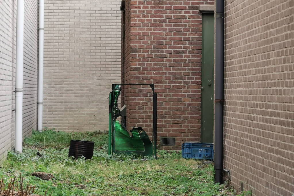 Chinees restaurant geventileerd na brand in steeg