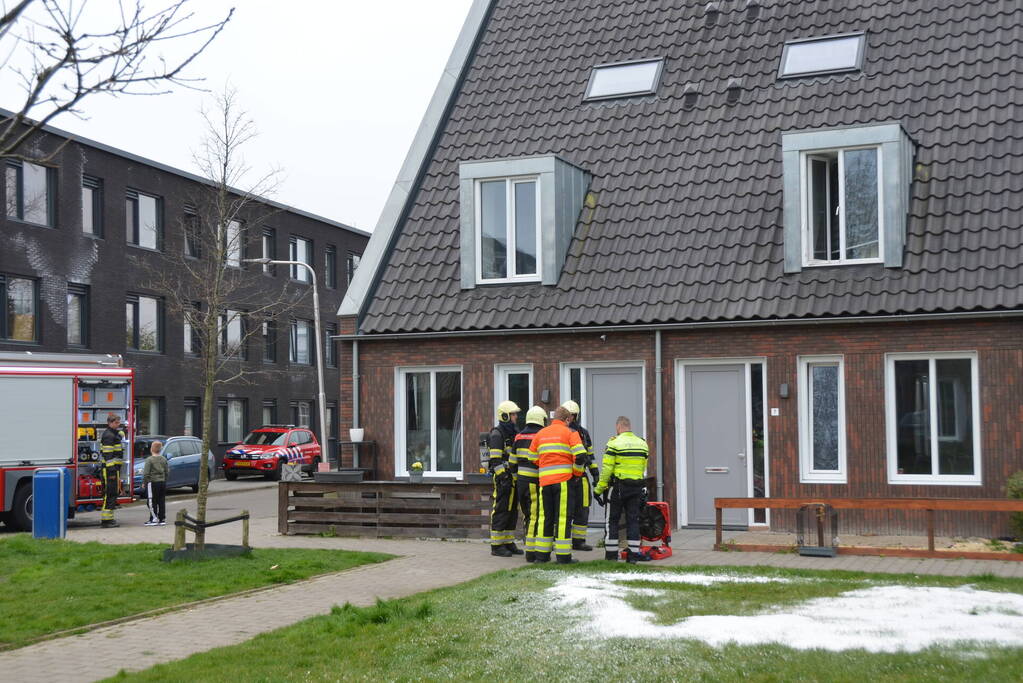Bewoner aangehouden na brand in woning