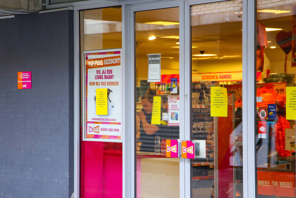 Overval op voordeelwinkel Big Bazaar