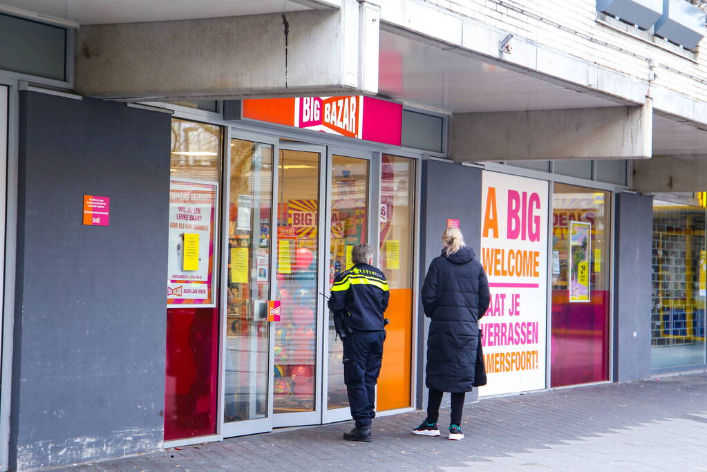 Overval op voordeelwinkel Big Bazaar