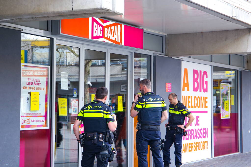 Overval op voordeelwinkel Big Bazaar