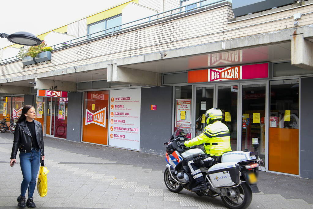 Overval op voordeelwinkel Big Bazaar