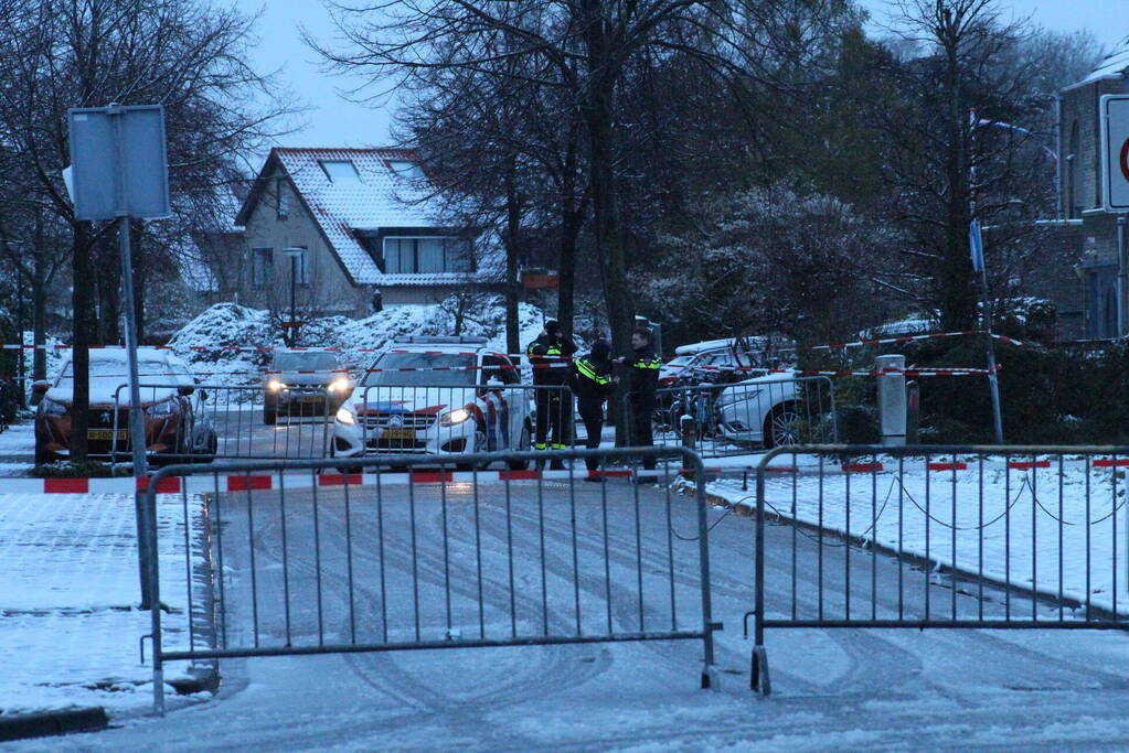 Hoogspanningskabel veroorzaak harde knal