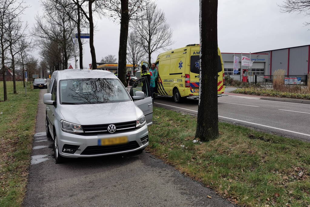 Schade bij aanrijding op kruising